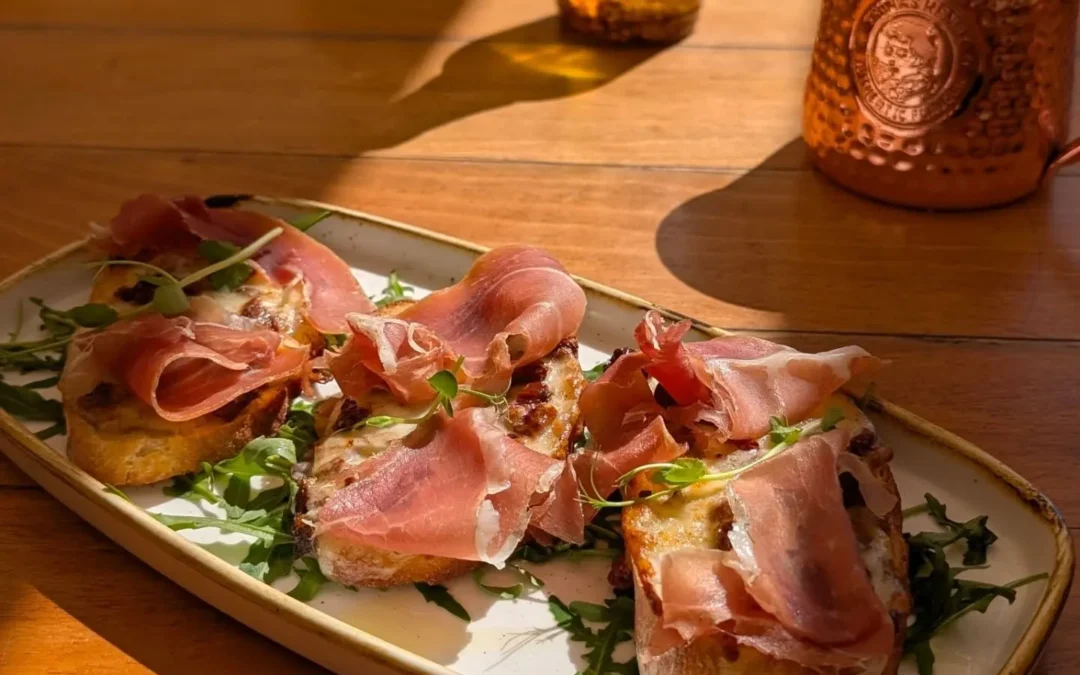 Crispy bruschetta